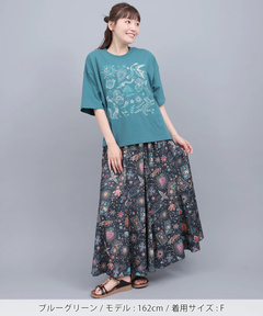 チチカカ |メヒコモチーフ刺繍Tシャツ