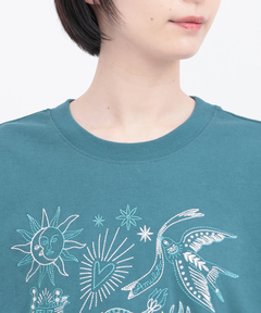チチカカ |メヒコモチーフ刺繍Tシャツ