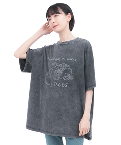 チチカカ |タコスアシッドウォッシュTシャツ