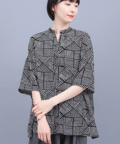 チチカカ |ジオメトリック総柄シャツ