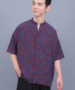 チチカカ |ジオメトリック総柄シャツ