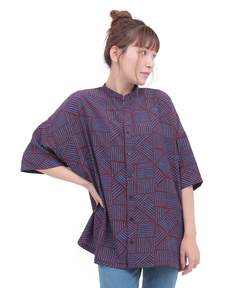 チチカカ |ジオメトリック総柄シャツ