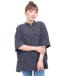 チチカカ |ジオメトリック総柄シャツ