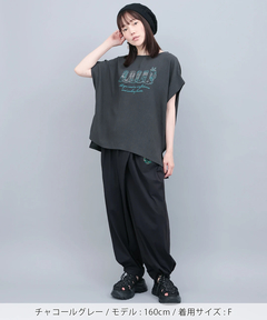 チチカカ |接触冷感ブーツ刺繍Tシャツ