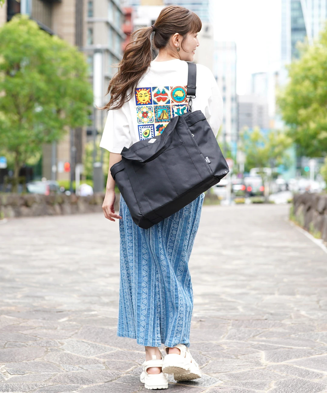 ROOTOTE コラボ ミディアムポケッツ / トート・エコバッグ・かごバッグ