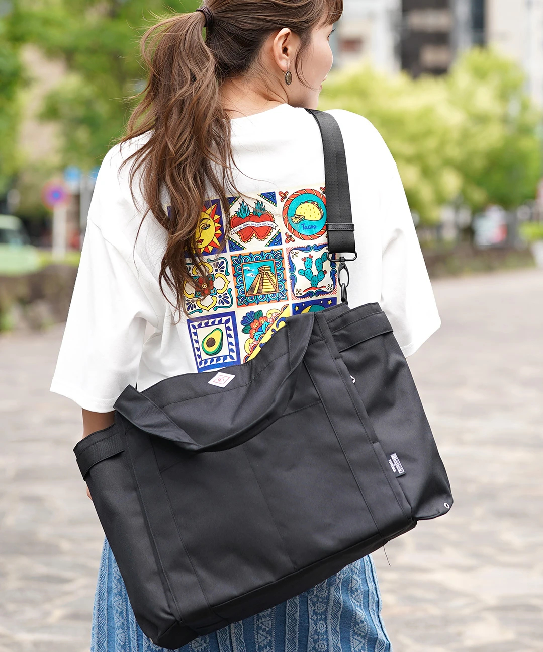 ROOTOTE コラボ ミディアムポケッツ / トート・エコバッグ・かごバッグ