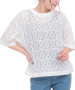 チチカカ |Orale! ブロックレースゆるTシャツ