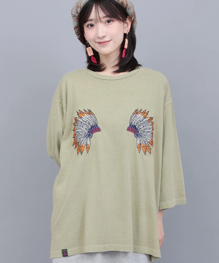 チチカカ |Amina ピグネイTシャツ
