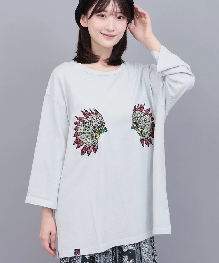 チチカカ |Amina ピグネイTシャツ