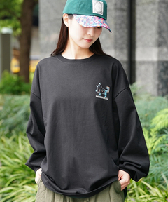 チチカカ |キカおばけ犬ロングTシャツ