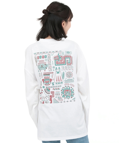 チチカカ |キカおばけ犬ロングTシャツ