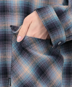 チチカカ |チェックシャツブルゾン