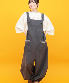 チチカカ |Orale! サルエル風サロペットパンツ