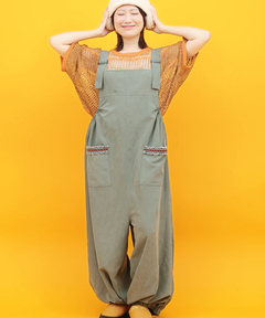 チチカカ |Orale! サルエル風サロペットパンツ