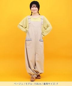 チチカカ |Orale! サルエル風サロペットパンツ