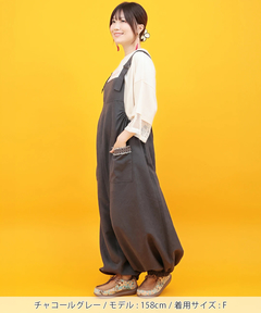 チチカカ |Orale! サルエル風サロペットパンツ