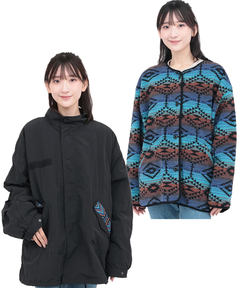 チチカカ |3wayショートモッズコート