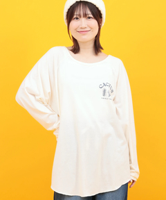 チチカカ |Orale! カクタスプリントロングスリーブTシャツ
