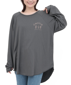 チチカカ |Orale! カクタスプリントロングスリーブTシャツ