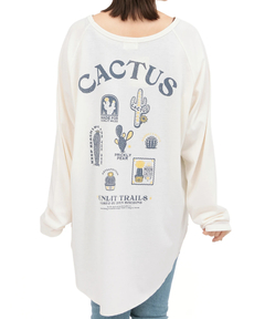 チチカカ |Orale! カクタスプリントロングスリーブTシャツ