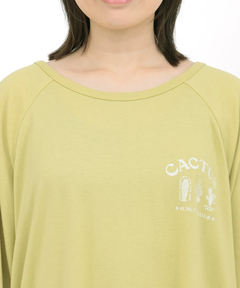 チチカカ |Orale! カクタスプリントロングスリーブTシャツ