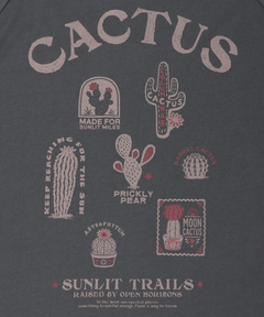 チチカカ |Orale! カクタスプリントロングスリーブTシャツ