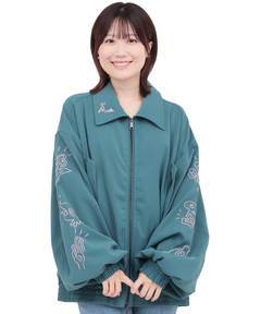 チチカカ |go slow caravan エステルツイルチェーン刺繍ブルゾン【WEB限定】