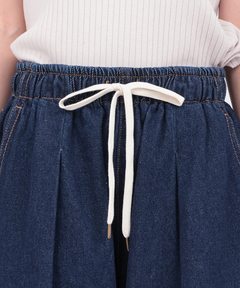 チチカカ |裾タブ付2WAYシルエットデニムパンツ